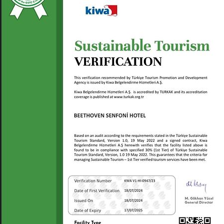 Beethoven Senfoni Hotel Istanbul Exterior foto